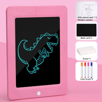 Digital Handwriting Board Tablet Message Xmas Gift Kids LED Educational Electric for Children Early Learning Supplies