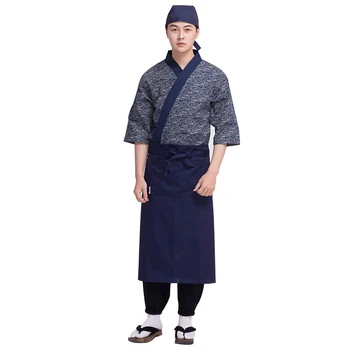 Японски ресторант Къща с японска кухня облекло суши риба таралеж японски ресторант главен готвач работно облекло мъж